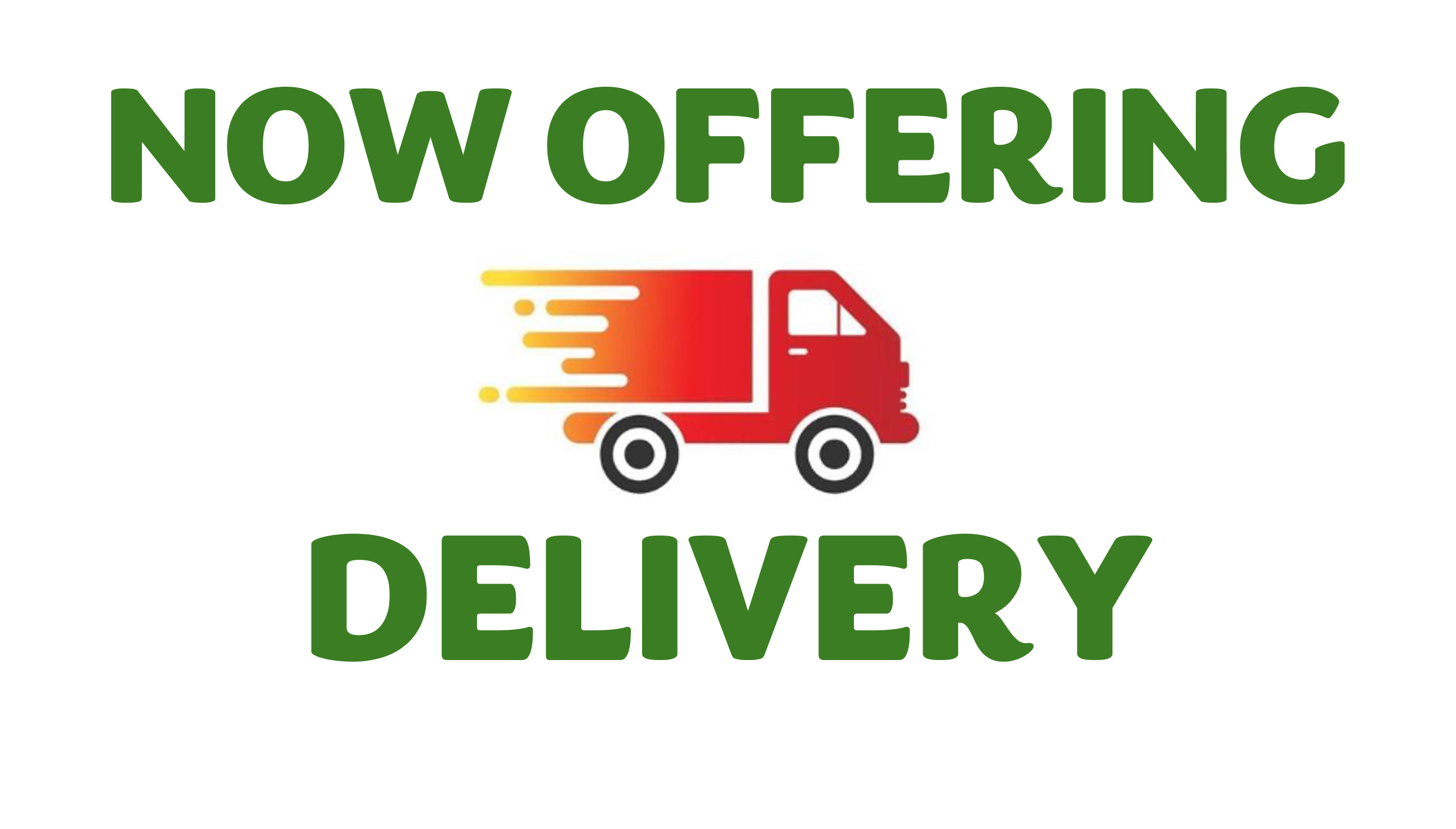 delivery now available